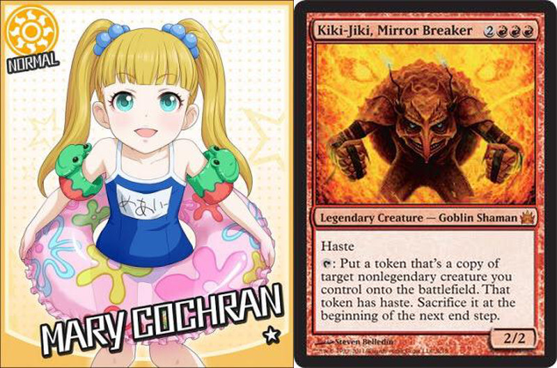 Illustration for article titled Odd Meme: Comparing Anime Cards with Magic the Gathering